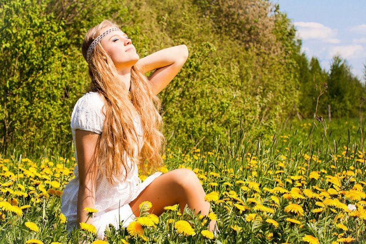 Летняя фотосессия на природе