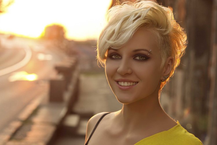 Шикарные блондинки с короткими волосами