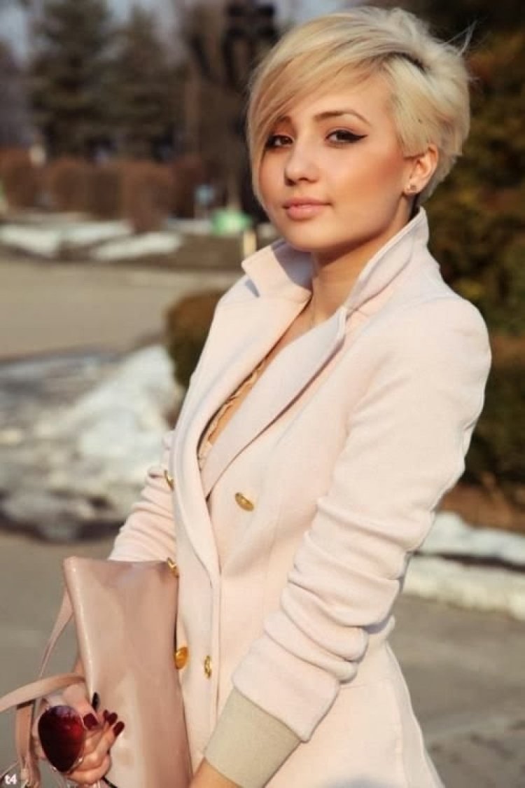 Пикси для блондинок