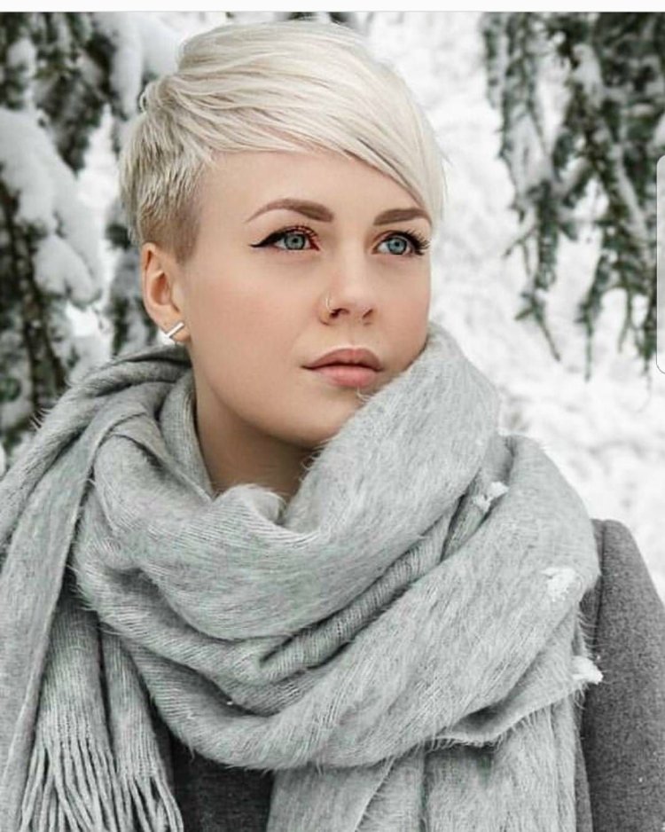 Зимняя стрижка для женщин