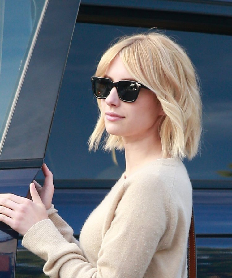 Эмма Робертс стрижка