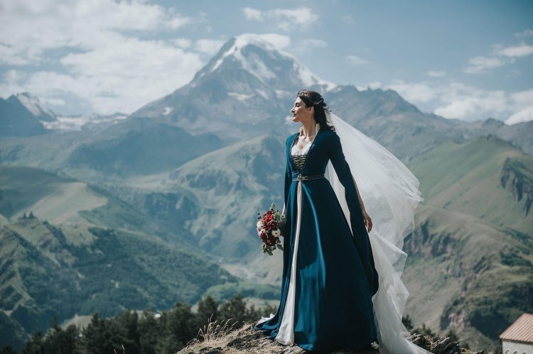 Гергети Грузия свадьба