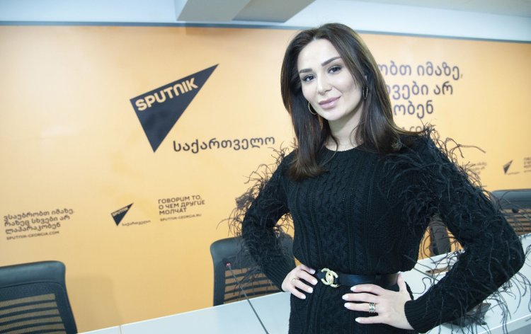 Певица из Грузии