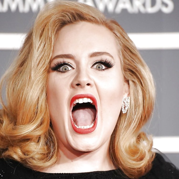 Адель певица зубы