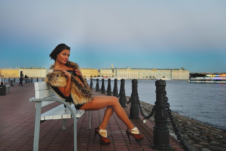 Фотосессия девушки в Санкт-Петербурге