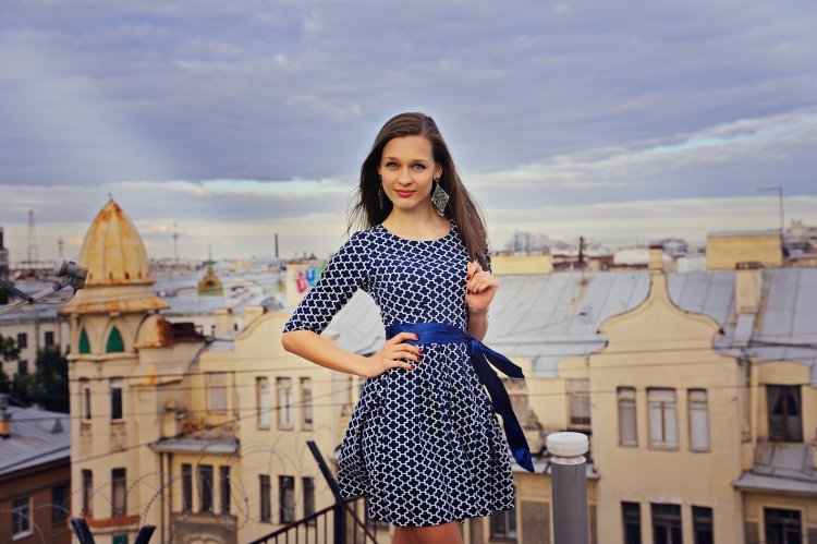 Красивые девушки Питера