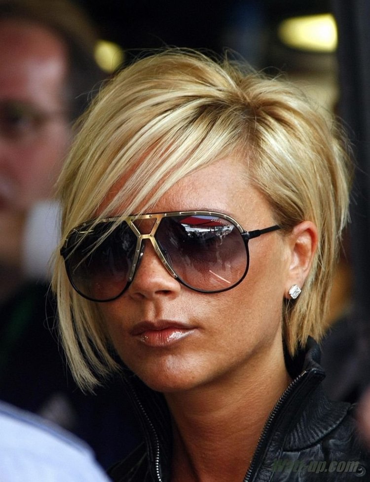 Виктория Бекхэм стрижка