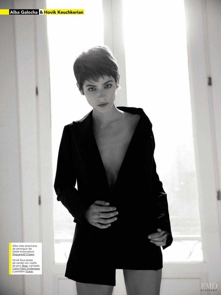 Alba Galocha короткая стрижка