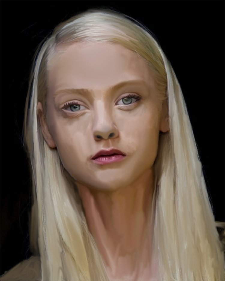 Настя Кусакина анфас