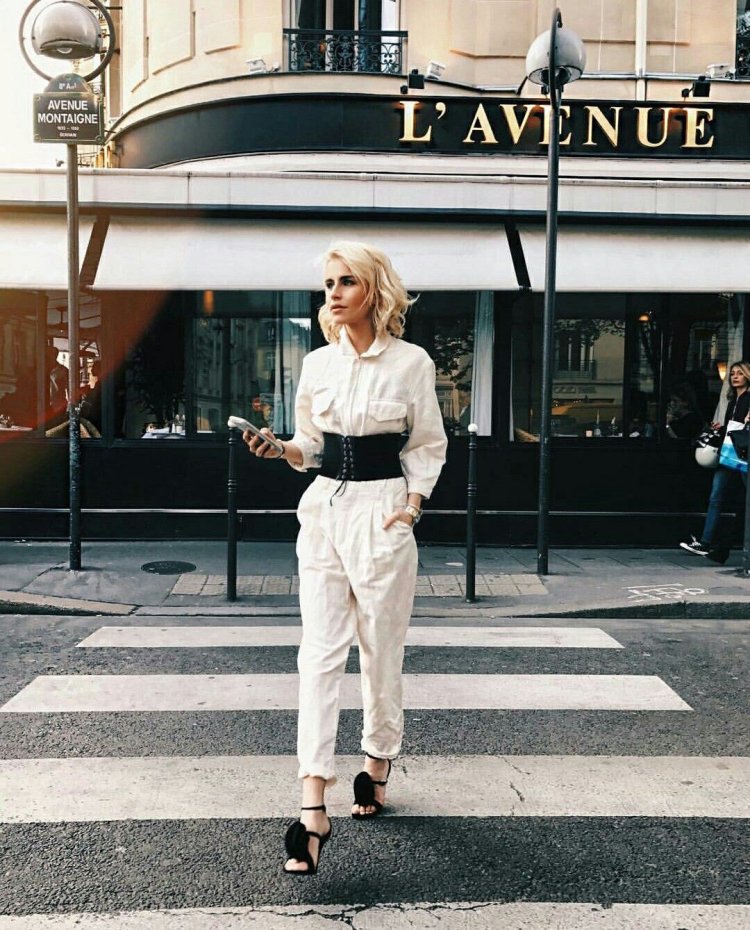 Стильные образы минт Лабель