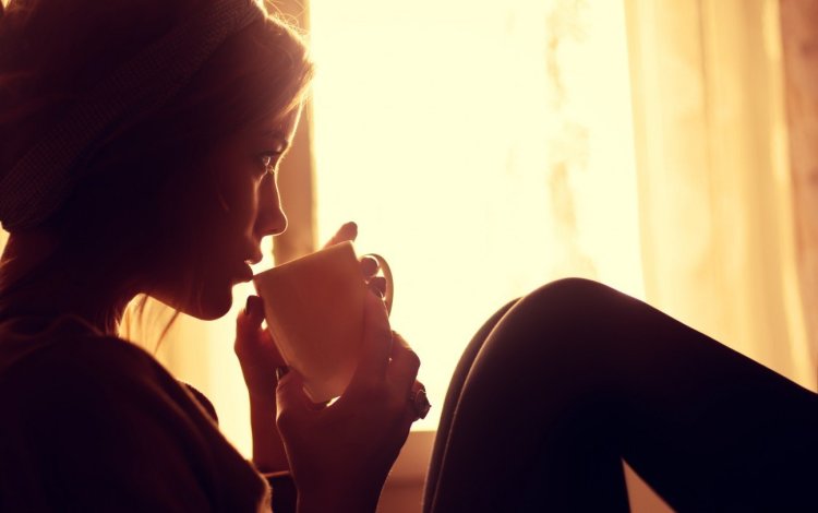 Кофе девушка