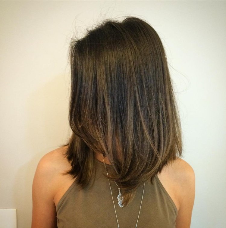 Лонг Боб с лесенкой