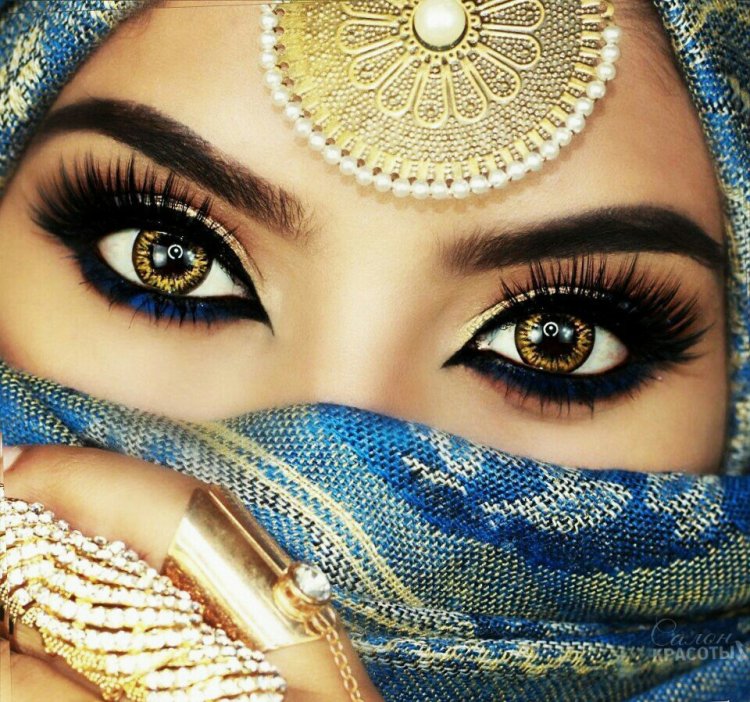 Красивые восточные глазки