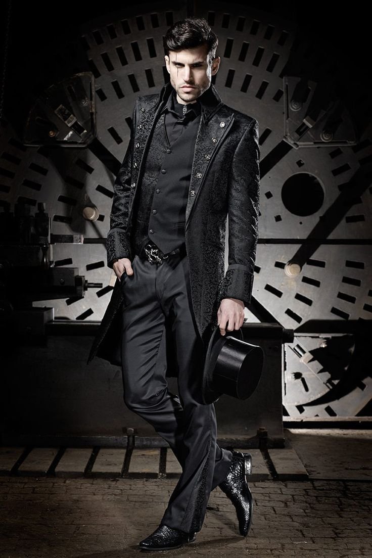 Готический образ мужчины