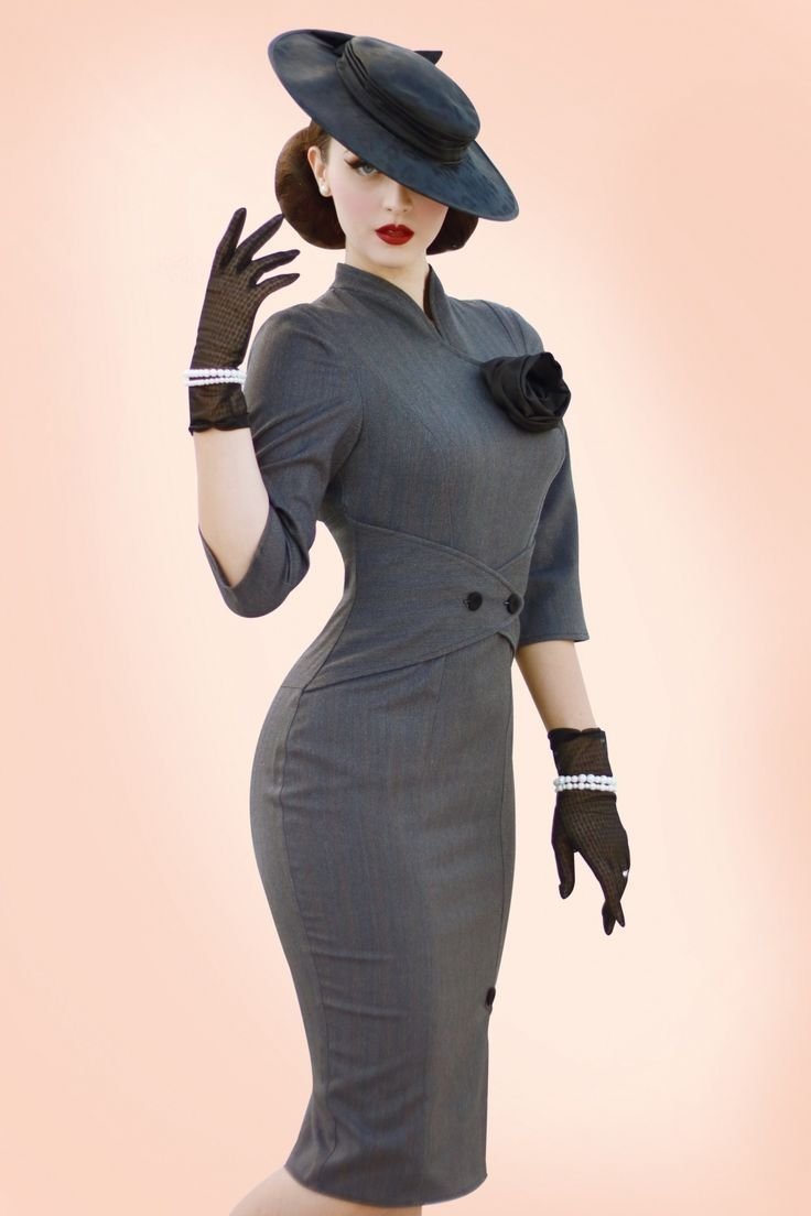 Платье в стиле Нуар