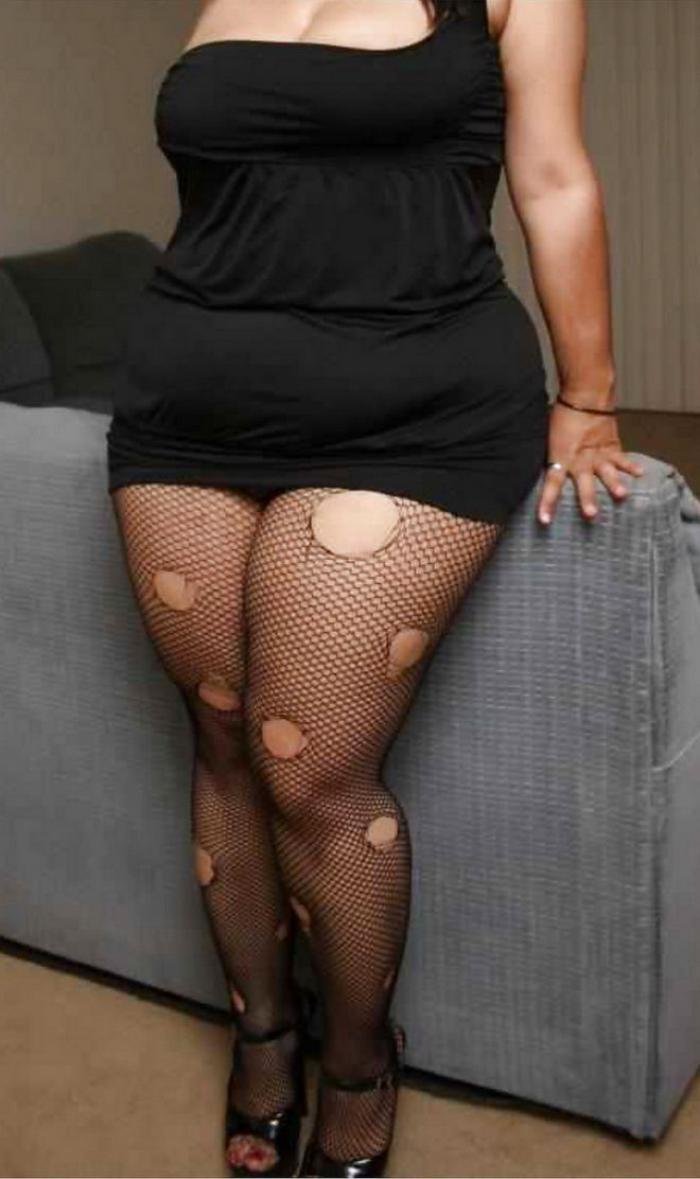 Толстые ляжки в колготках