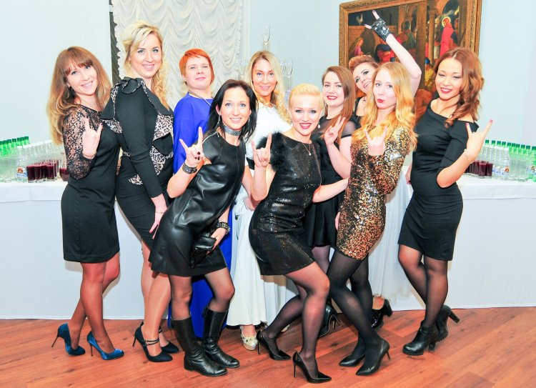 Коллектив на корпоративе