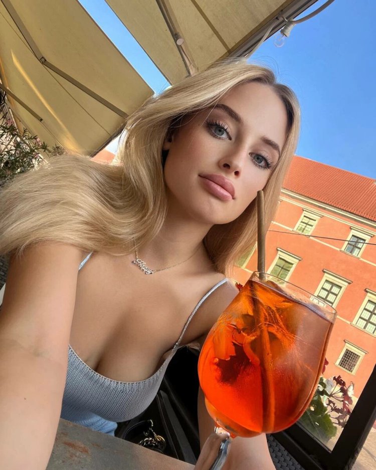 Блондинка драйв Ангелина 18