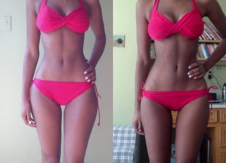 Фигура груша худая