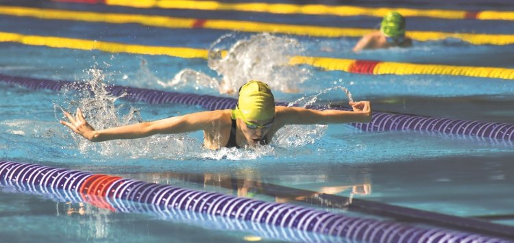 Пловчиха Капитолина Васильева