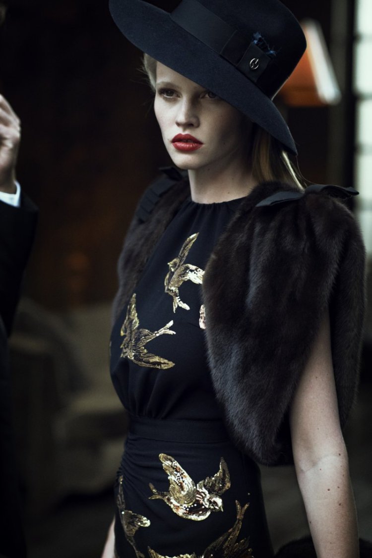 Одежда в нуарном стиле