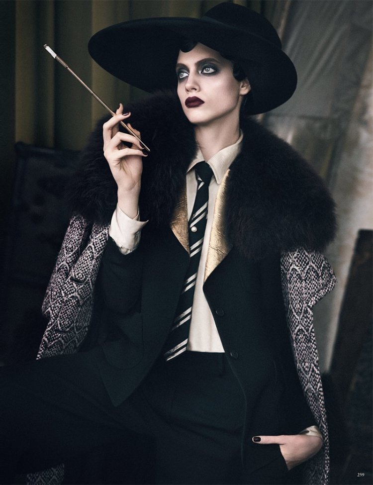 Фотосессия в стиле Нуар Вог