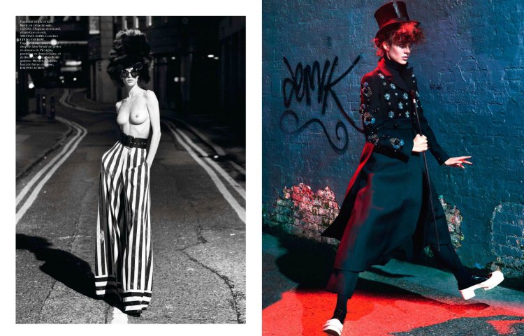 Мрачные фотосессии Vogue