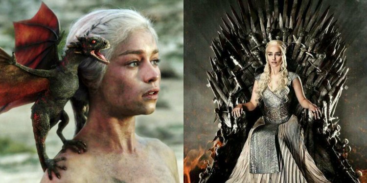 Дейенерис Таргариен на престоле