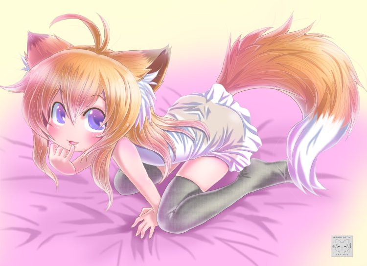 Хвост лисы аниме