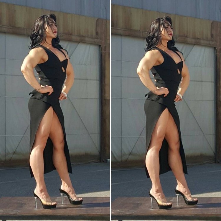 Культуристка Kim Ji Hyeon