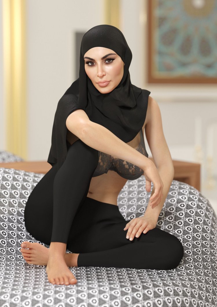 Хиджаб 3dx мечеть