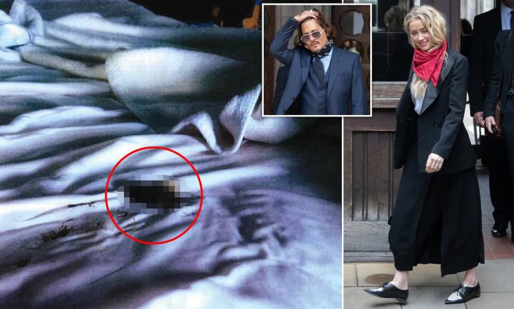 Эмбер Херд наложила в кровать Джонни Деппу