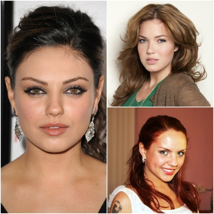 Прически для круглолицых с круглым носом