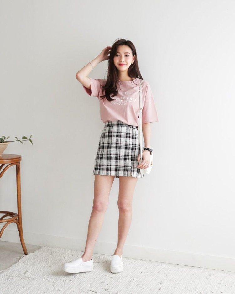 Мини юбка Корея