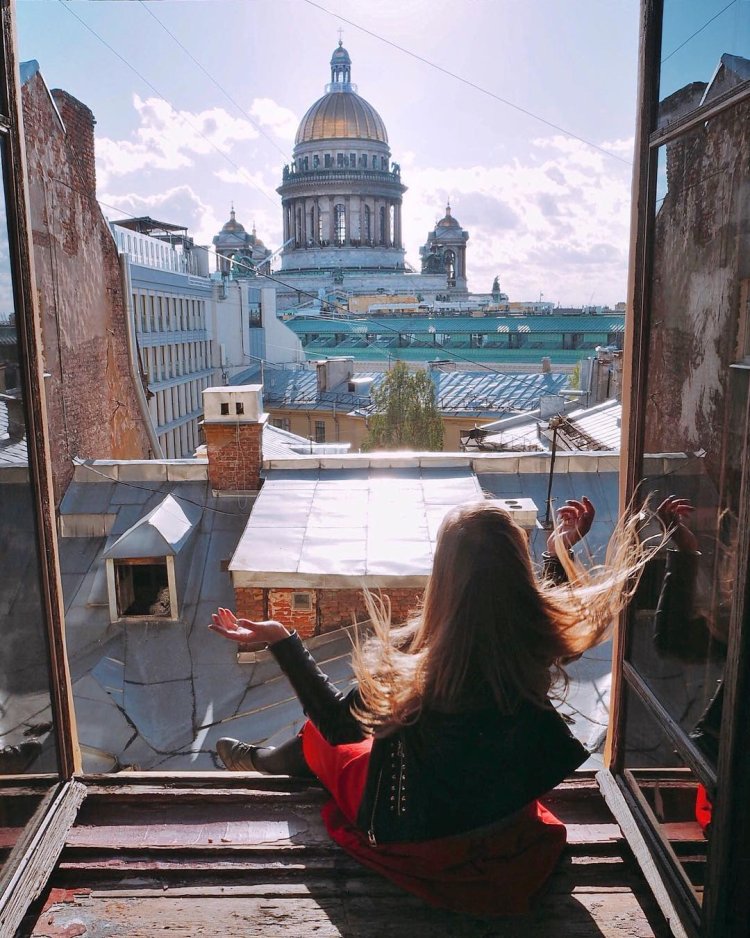 Девушка в Питере