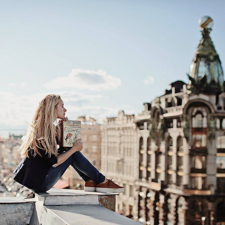 Фотосессия на крыше Санкт-Петербург