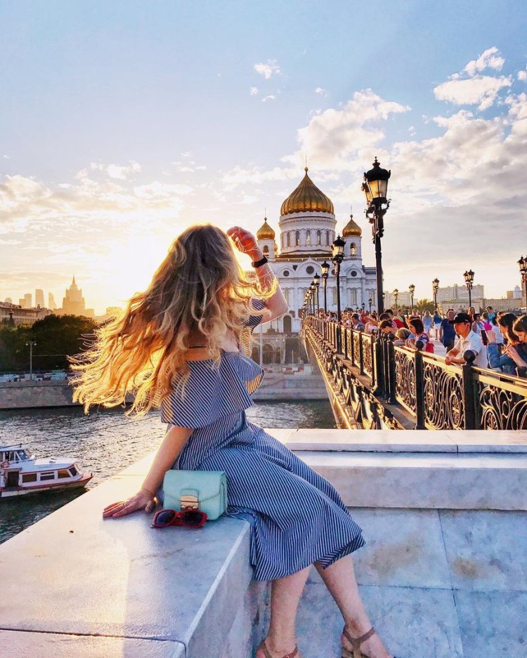 Фотосессия на Патриаршем мосту