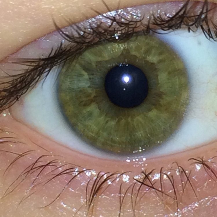 Зеленый цвет глаз естественный