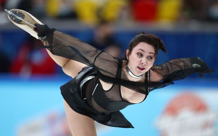 Фигурное катание голышом