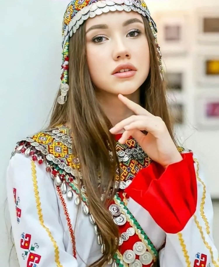 Чувашка девушка внешность