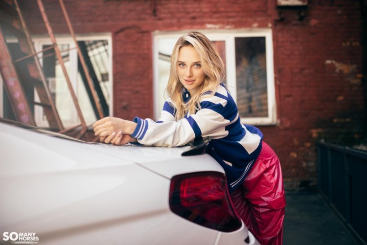 Блондинка drive ангелина