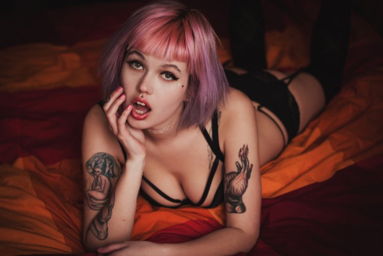 Красивый пирсинг на дамах