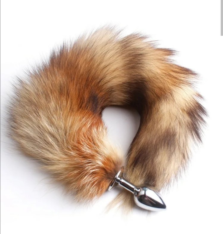 Анальная пробка Лисий хвост