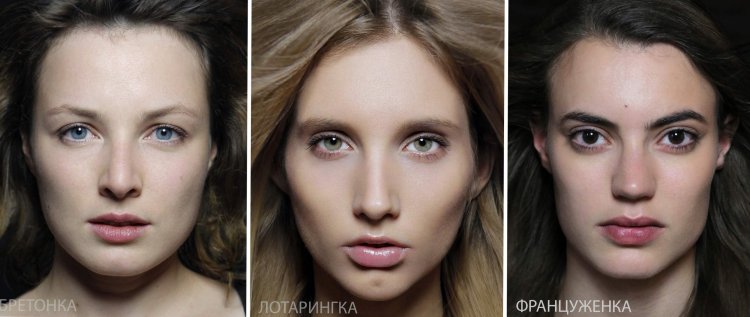 Разные черты лица