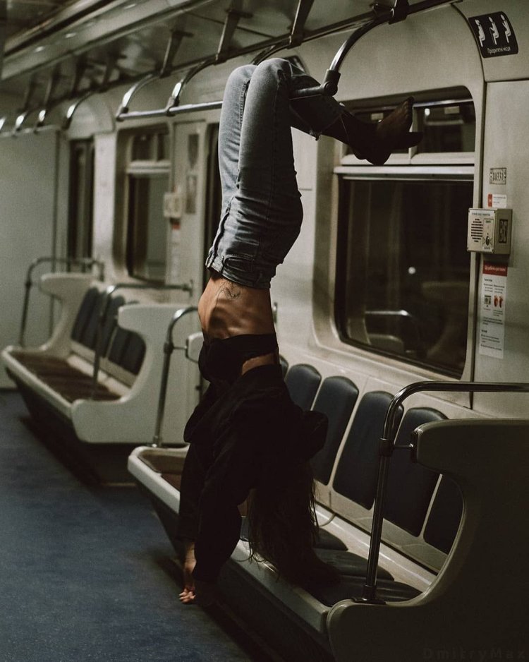 Фотосессия в метро идеи