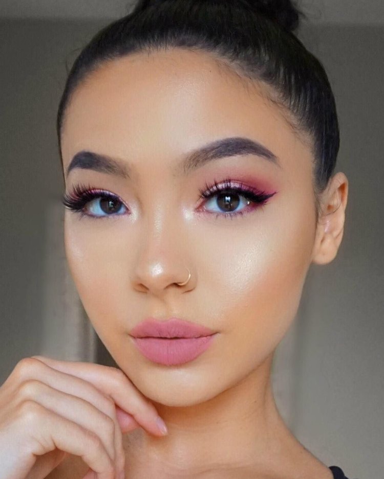 Мейкап на азиатские глаза