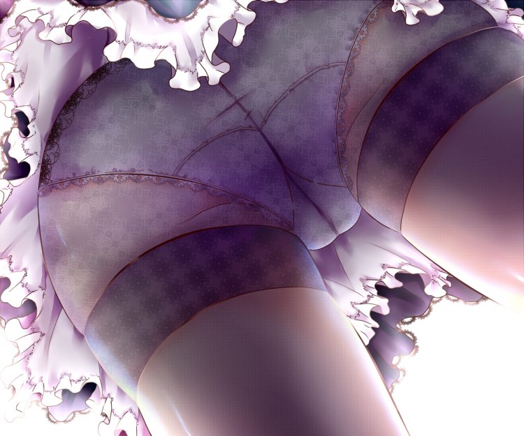 Аниме панцу кружева