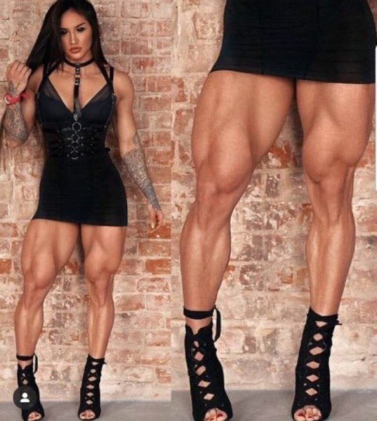 Девушки с огромными накаченными ногами