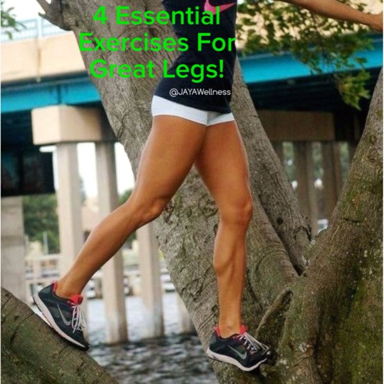 Стройные накаченные ноги