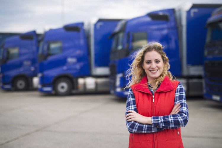 Truck Driver woman